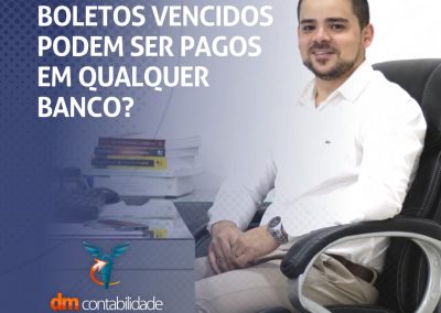 Boletos vencidos podem ser pagos em qualquer banco?